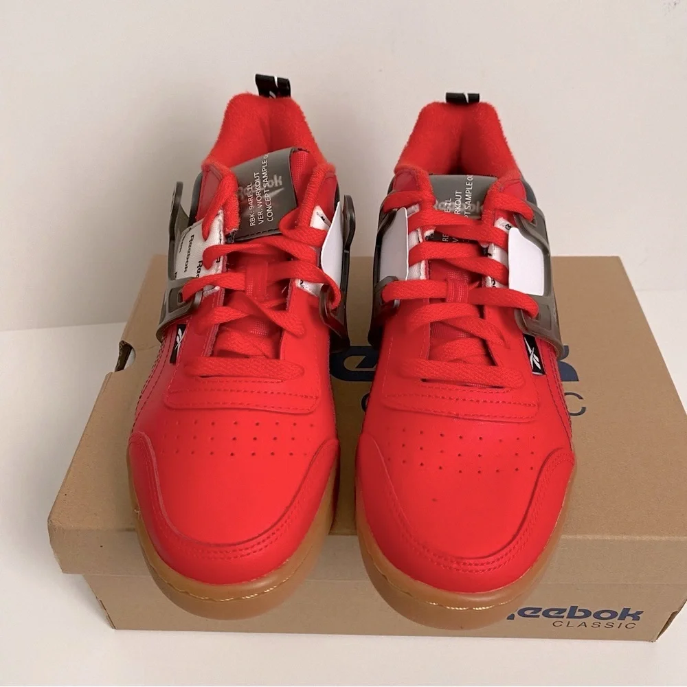 NWOT Reebok Workout‎ Plus ATI Radiant Red Sneakers US Size 7/EUR 39 Unisex
